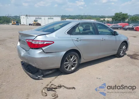 2015 Toyota Camry Se из США, поврежденный, VIN 4T1BF1FK5FU496027